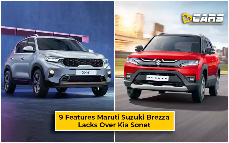 Features Kia Sonet Gets Over Maruti Suzuki Brezza